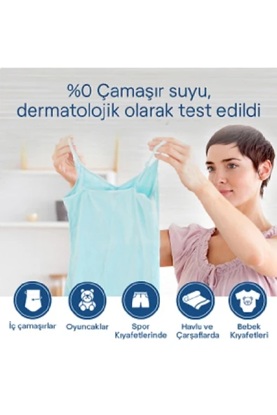 Lysol Antibakteriyel Çamaşırlar için Çamaşır Suyu İçermeyen Hijyen Sağlayıcı, Koku Gider - 5