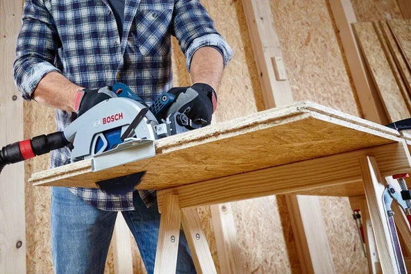 Bosch Professional GKS 18V-68 C Akülü Daire Testere (Akü ve Şarj Cihazı Bulunmaz) - 06016B5000 - 6