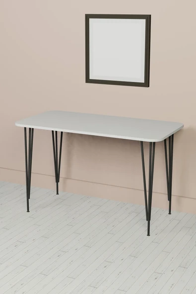 Feza Yemek Masası 60x120 Yemek Masası, Çalışma Masası, Bilgisayar Masası - 3