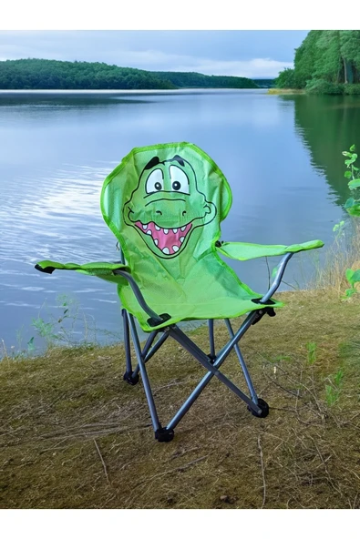 Bofigo Desenli Çocuk Kamp Sandalyesi-taşıma Çantalı - Resim 5