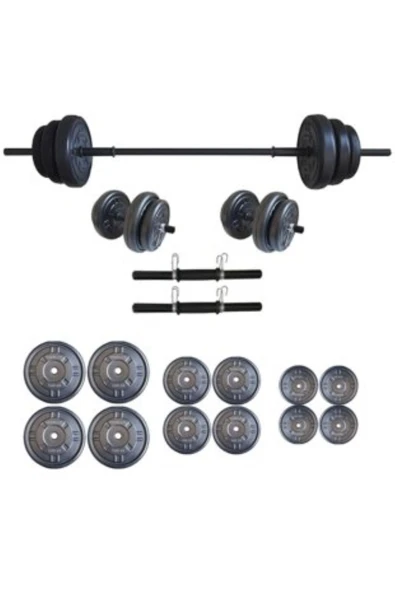 Mocca Style 65 Kg Moccadiamond Halter Seti Dambıl Seti Ağırlık Ve Vücut Geliştirme