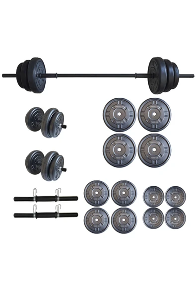 Dambılcım 65 Kg Halter Seti Dambıl Seti Ağırlık Ve Vücut Geliştirme Aleti 65 Kg Spor Dumbell Set - 2