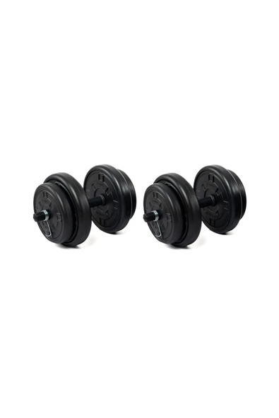 Dambılcım 20 Kg Dambıl Seti Ağırlık Ve Vücut Geliştirme Aleti 20 Kg Spor Dumbell Set - 3