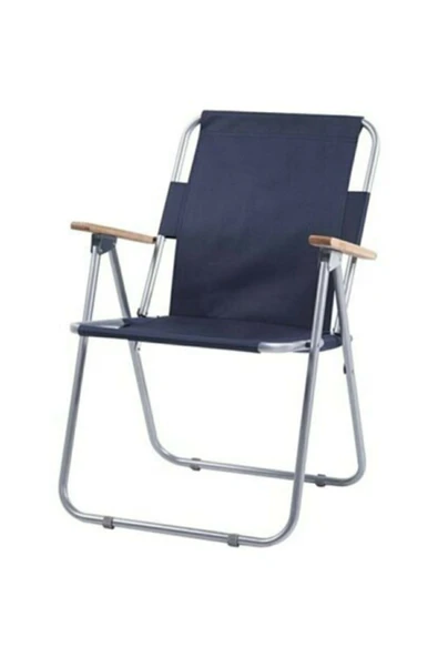 Mocca Style 60x80 Katlanır Masa + 2 Adet Lacivert - Mavi Kamp Sandalyesi Katlanır Sandalye - Resim 3