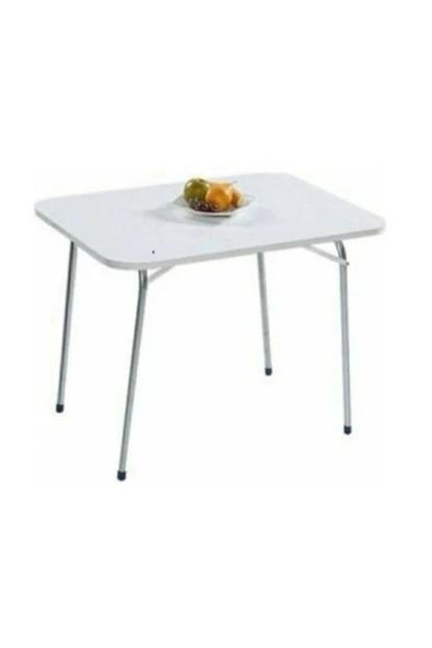 Mocca Style 60x80 Katlanır Masa + 2 Adet Kırmızı Kamp Sandalyesi Katlanır Sandalye - Resim 2