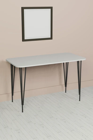 Feza Yemek Masası 60x120 Yemek Masası, Çalışma Masası, Bilgisayar Masası - 2
