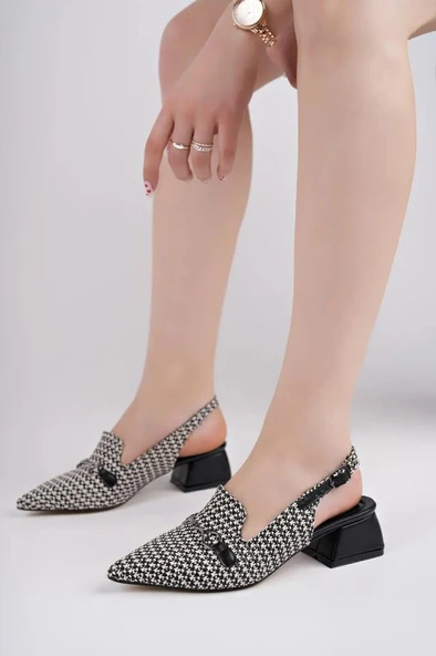 Papuçcity Sprs 03274 Kadın Klasik Topuklu Ayakkabı