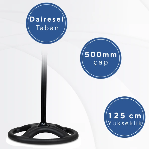 Kumtel KTF-340 3in1 Sanayi Tipi Vantilatör 18'' - 3