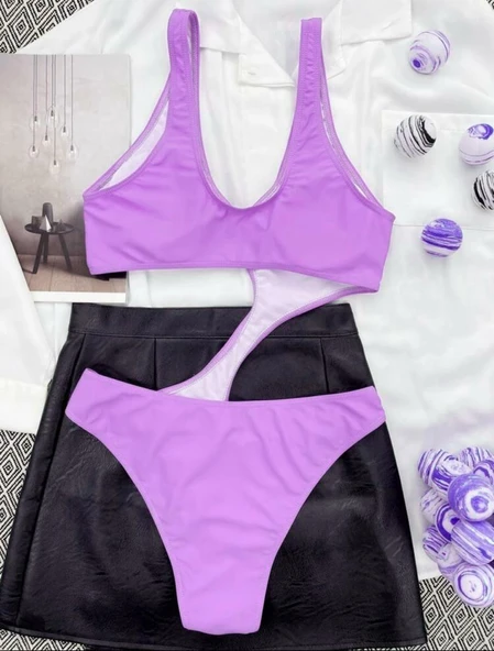 Halka aksesuarlı cut out mayo DB200781MA - 4