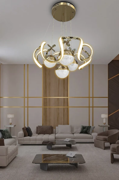 Arya 4 Toplu Sarkıt Led Avize - 10