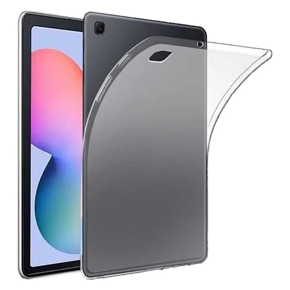 Samsung Galaxy Tab S6 Lite SM P610 Uyumlu Şeffaf Silikon Tablet Kılıfı ürün görseli 1