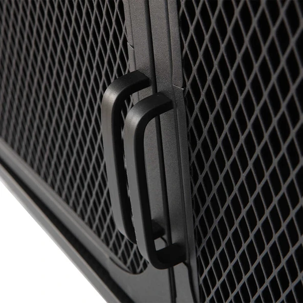 Adore Gaming Cage Metal Kitaplık - Siyah 80x177x36 cm - 4