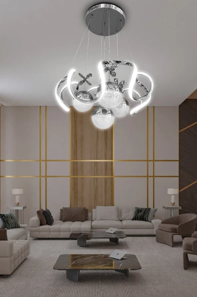 Arya 4 Toplu Sarkıt Led Avize - 6