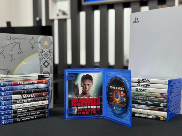 Tomb Raider Ps4 - Ps5 Oyun CD’si (İKİNCİ EL) - 4