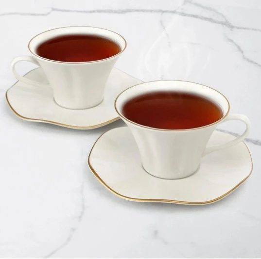 Güral Porselen Nesrin 12 Parça Çay Fincan Takımı - 3