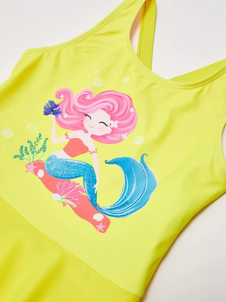 Etekli kız çocuk mayo DB200550CM - 3