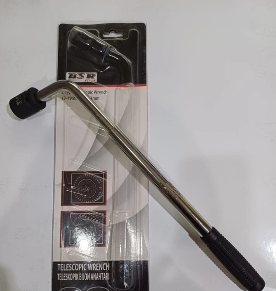 Bsr Teleskopik Bijon Anahtarı 22 MM Lokmalı, Boy 45 CM - Resim 2