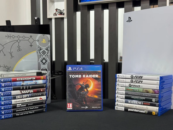 Tomb Raider Ps4 - Ps5 Oyun CD’si (İKİNCİ EL) - 2
