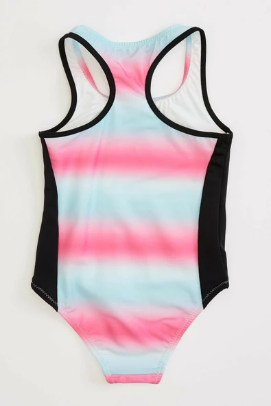 DEGRADE BASKILI KIZ ÇOCUK MAYO DB200574CM - 2