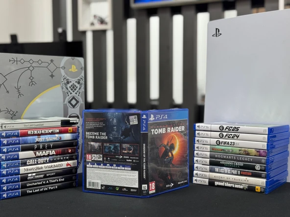 Tomb Raider Ps4 - Ps5 Oyun CD’si (İKİNCİ EL) - 5