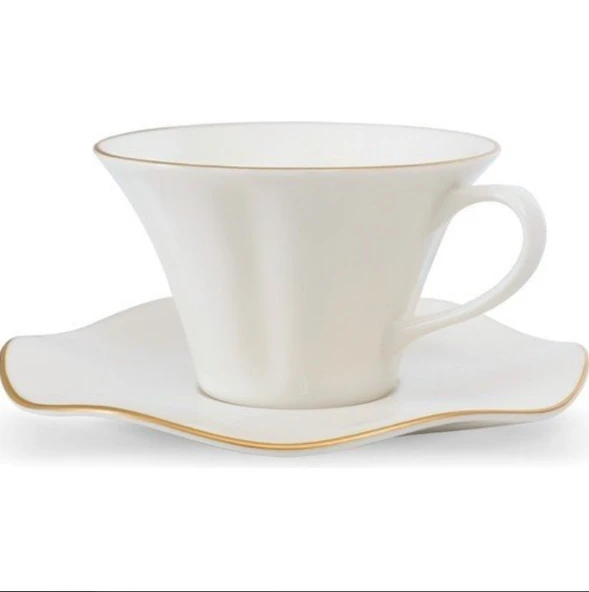 Güral Porselen Nesrin 12 Parça Çay Fincan Takımı - 2