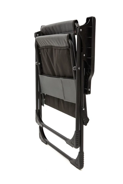 moniev Natura 3 Adet Kamp Sandalyesi Katlanır Piknik Sandalye Dikdörtgen Bardaklıklı Gri - 5