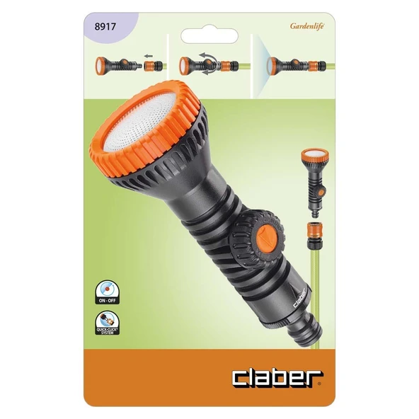 Claber 8917 Duşlu Püskürtme Başlığı - 2