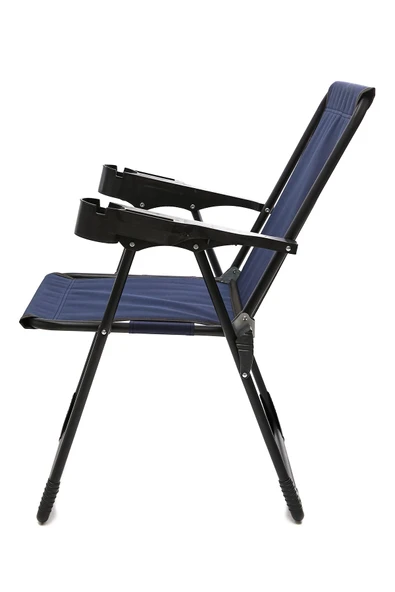 moniev Silva 4 Adet Kamp Sandalyesi Bardaklıklı Lüks Piknik Sandalye Lacivert - Resim 3