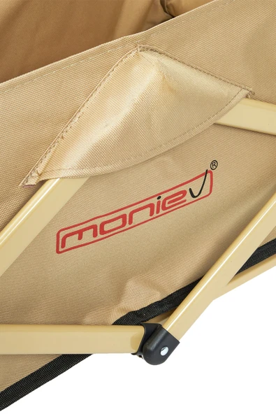 moniev Kamp Arabası Katlanır Taşıma Arabası Büyük Vagon Pazar Alışveriş Araba Frenli Ve Geniş Tekerlekli - Resim 10