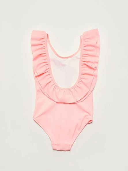 Varak baskılı kız çocuk mayo DB200722CM - 2