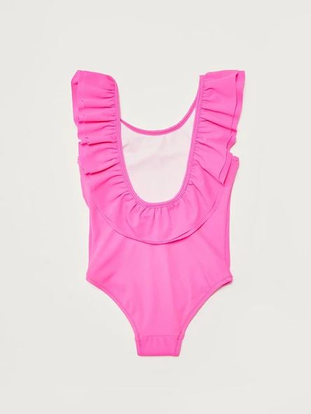 Varak baskılı kız çocuk mayo DB200722CM - 5