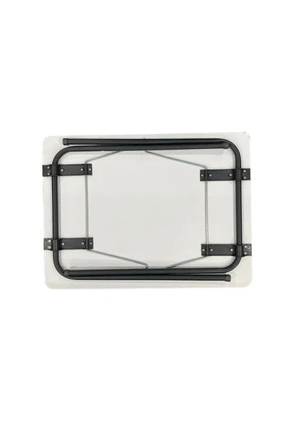 moniev Silva 4 Adet Kamp Sandalyesi Bardaklıklı Lüks Piknik Sandalye Gri Katlanır Mdf Masa - Resim 5