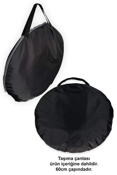 moniev Monicamp Kamp WC Duş Giyinme Çadırı Otomatik Açılır Zemin Matlı 120cm x 120cm x 190cm - Resim 2