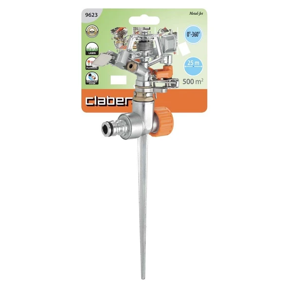 Claber 9623 Metal Impact Metal Fıskiye - 2