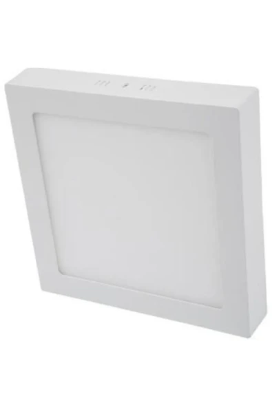 CATA CT-5272 25W Panel LED Armatür Beyaz Kare Sıva Üstü Işık Metal Kasa Beya Işık 6400k