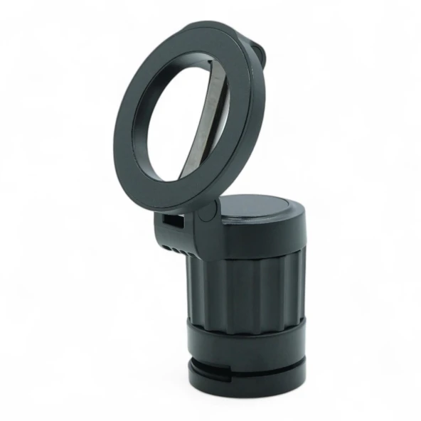 Viges CT5-68 Manyetik Seyahat Telefon Tutucu Siyah