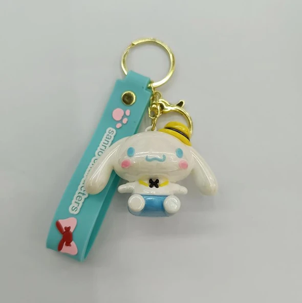 Sanrio Silikon Lüks Anahtarlık Çizgi Film Çanta Cüzdan Süsü