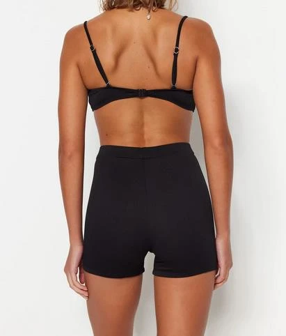 Dokulu Yüksek Bel Bikini Altı DB200792KT - 4