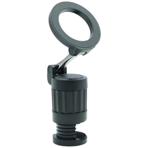 Viges CT5-68 Manyetik Seyahat Telefon Tutucu Siyah - 3