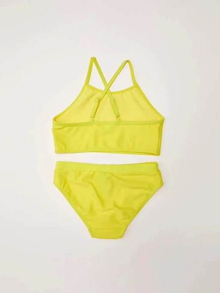 Baskılı kız çocuk bikini takım - 2