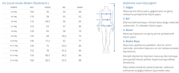 Baskılı kız çocuk bikini takım - 4