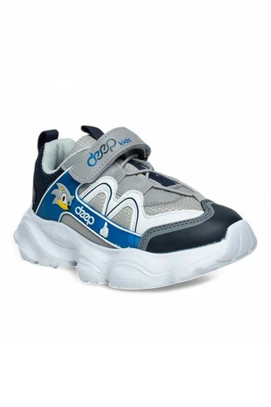 Deep Kids Buz Laci Fileli Erkek Çocuk Spor Ayakkabı - 4