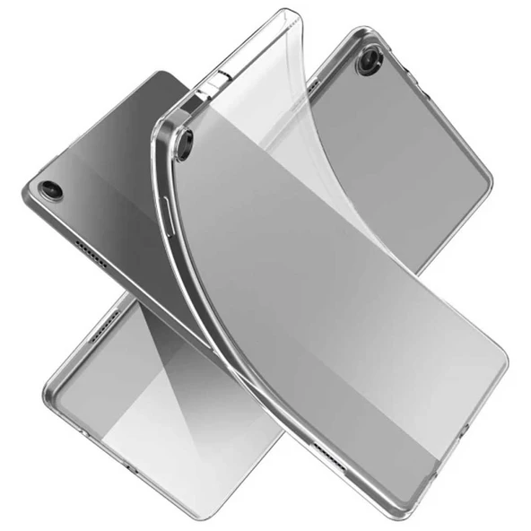 Lenovo Tab M10 HD (2.Nesil) TB-X306F Uyumlu Şeffaf Silikon Tablet Kılıfı - Resim 2