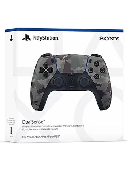 Sony Ps5 Dualsense Kablosuz Kontrol Cihazı Gri Kamuflaj Renk