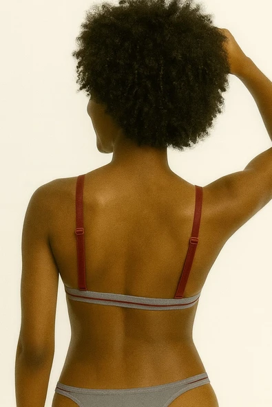 GRİ MICRO BRALET DS200603BR - 2