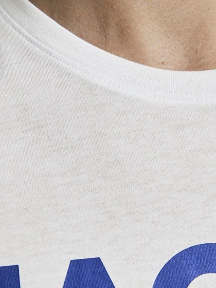 Jack Jones Corp Logo Regular Fit Erkek Tişört 12151955 - 7