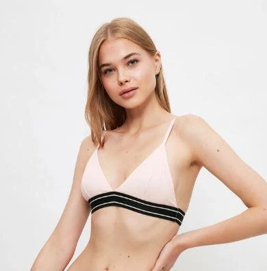 TOZ PEMBE KOTON BRALET DS200448BR - 2