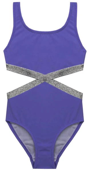 LİLA SİMLİ KIZ ÇOCUK MAYOKİNİ DB200568CM