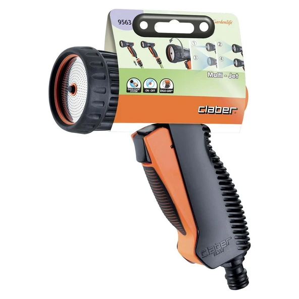 Claber 9563 Multijet 4 Fonksiyonlu Sulama Tabancası - 2