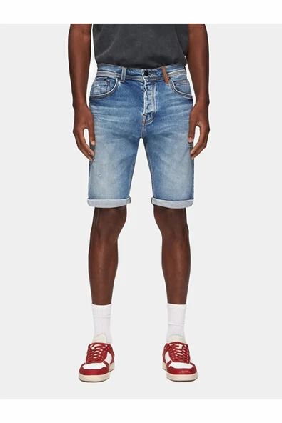 Ltb Corvın Tarmo Wash Erkek Jean Şort - 2